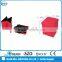 32*32*32cm pu leather foldable non woven storage box with lid