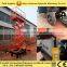 China good quality 8m mobile scissor lift for street lamp maintenance