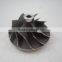 Turbo parts GTB1749VM(S3) 757042 757042-5014 757042-0016 compressor wheel