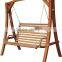 2013 hot sale high quality wooden swing chair with canopy