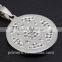 Cute Women Stainless Steel Jewelry Hexagram Rhinestone Pendant Necklace