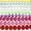 1.5" Shiny Lovely Rosette Shabby Flowers Trim,Chiffon Shabby Flowers,Shabby Chiffon Flowers