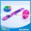 Fashion gifts custom slap waterproof silicone wristband