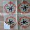Natural Color Disposable Printed Lenchon Napkin/kraft Brown Napkin Paper