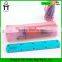 Small mesh pencil case pink school pencil case for girl