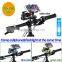 Smilinmount multifunctional bicycle holder for mobile phone and flashligh at the same time