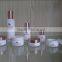 White jade Glass Jar and bottle LINA