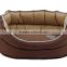 Speedy Pet Brand Black/Brown Assorted Water- Proof Oxford Dog Bed