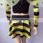 Carnival Halloween Party sexy sweet bee costume for women