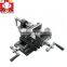 Manual cross slide vise