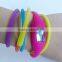ladies fancy digital silicone wrist watch bracelet with long strip