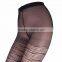 Hosiery Manufacturer Korean Style Black Jacquard Hollow Pantyhose Tights