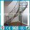 indoor used metal stairs glass stairs