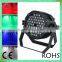 special IP65 no flicker 54pcs 3w rgbw high power waterproof led par light