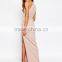 2016 Newest Ladies Fashion Dresses Maxi With One Shoulder