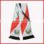 Good Selling Satin Scarf,130*14cm Double Layer Scarf,advertising Scarf