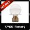 KYOK simple curtain rod finial curtain accessories wholesale,resin/crystal/aluminum material curtain pipe finials                        
                                                                                Supplier's Choice