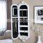 Bedroom wall furniture mirrored furniture for jewelry display