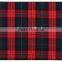 Wholesale black and red checks 100 cotton shirt fabric, yarn dyed fabric