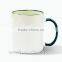 11oz Fringe Color Mugs for Sublimation Ceramic Mug