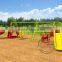 Children Outdoor Adventure Garden Swing Set With Wave Slides