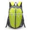 Leisure sport trave bag waterproof foldable nylon backpack