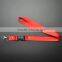 Eco-friendly personalized ego lanyard with silk screen printing