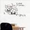 decoration window/home pvc Self-adhesive 3d sticker