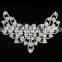 2015New Fancy Clear Rhinestone Sewing Costume Dress Applique