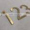 High quality brass letters and numbers