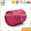 Red customized empty logo hot stamping cosmetic packaging round plain hat boxes                        
                                                Quality Choice