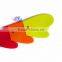 Custom logo heat resistant dishwashing baking silicone oven glove