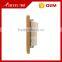 China best seller BIHU gold color flat control panel electrical sockets and switches wall light switch