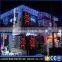 outdoor wedding party color changing led curtain light