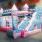 420D polyester coated PVC Inflatable bouncer with slide combo