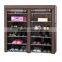 2 -door folding school shoe cabinet