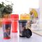 Colorful 14OZ Double Wall Plastic Drinking Tumbler