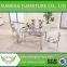 French design Marble top modern dining table and chairs                        
                                                Quality Choice