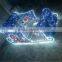 3d Lighted Ice Deer Christmas Decoration Motif Rope Light Reindeer With Car