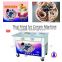 CBJY-2DA Two Compressors double-cylinder Thai Fried ice cream Roll Machine for sale