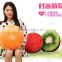 creative lovely cartoon fruit style 1x 1.7m watermelon lemon kiwifruit tree heart 2 in 1 set plush pillow A/c blanket