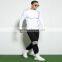 Custom fitness men long sleeve running t shirt gym tights clothes
