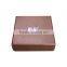 Elegant design silver stamped cardboard bracelet gift box