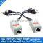 CAT5 Power Balun Transceiver 100m Transmission Distance 1CH Camera Video Audio Power Balun