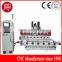 CHENCAN Multi Head CNC Router Rotary for Flat/Cynlinder
