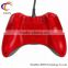 Hot selling for xbox360 wired controller red factory price