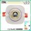 China wholesale adjustable cob plaster/gypsum recessed light
