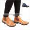 CX151 ladies fashion flat ankle chelsea boots