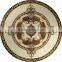 Museum hall floor decoration waterjet natural stone murals