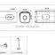 DS-2CD3T45-I5 4MP IP Camera H.265 EXIR Network Bullet Camera Similar Model of DS-2CD2T42WD-I5 IR night vision infrared
